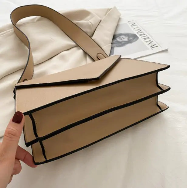 Trendy Women's Mini Shoulder Bag with Wide Strap