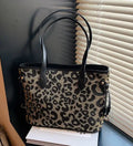 Shoulder Tote Bag Leopard