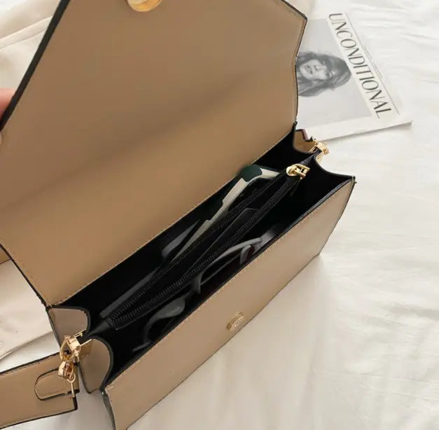 Trendy Women's Mini Shoulder Bag with Wide Strap