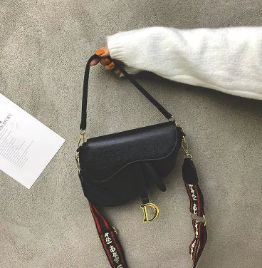 Saddle Bag, Shoulder Crossbody Tote Handbag